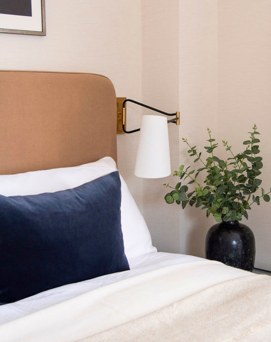 Cora Cushion - Blue Slate