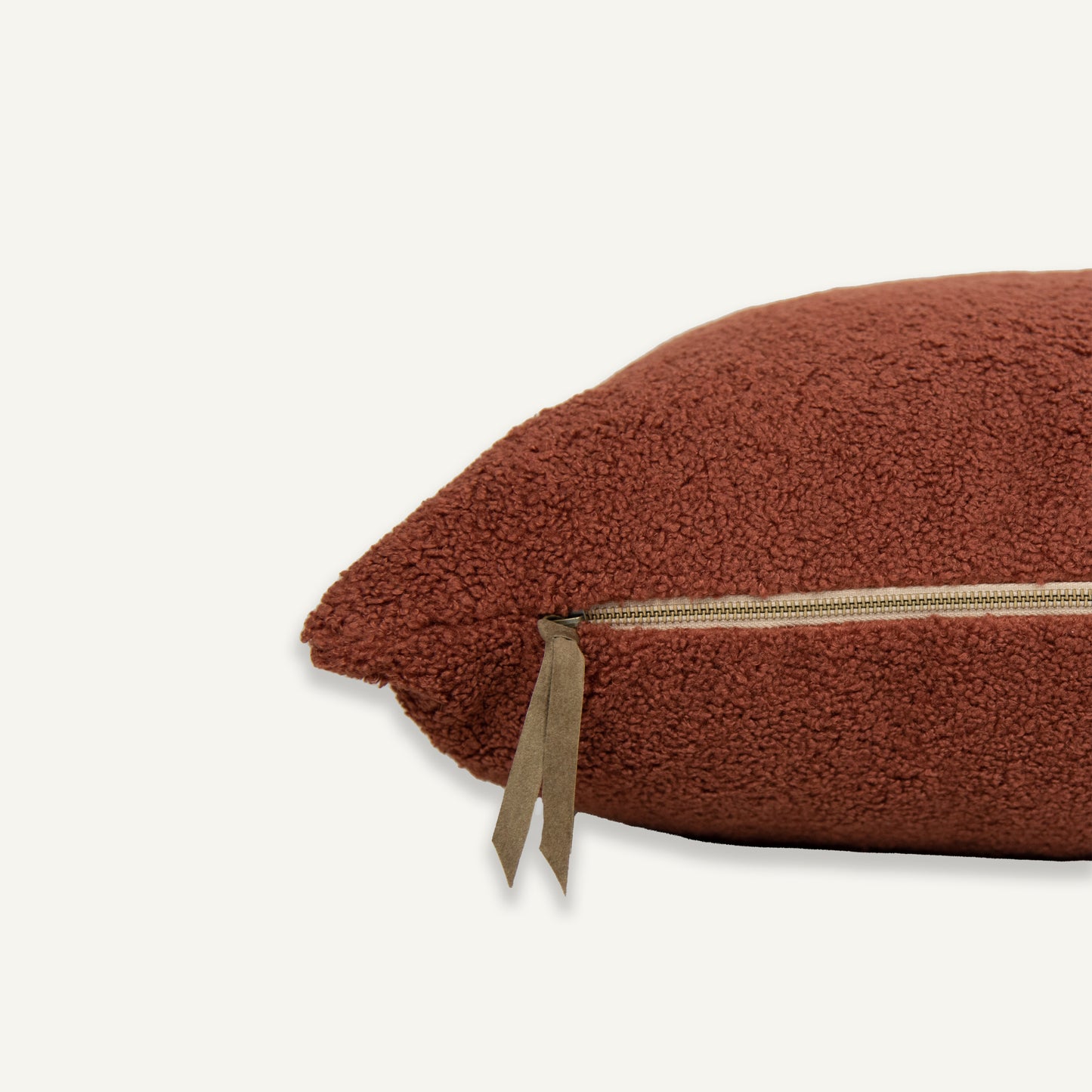 Teddy Cushion - Rust